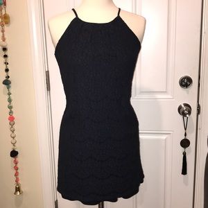 Halter skater dress